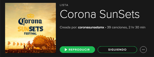 Corona Sunsets