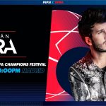 UEFA y Pepsi® confirman a Sebastián Yatra en la UEFA Champions Festival