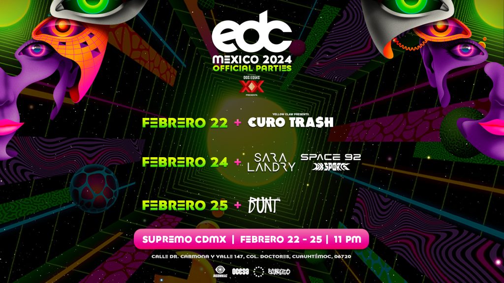 EDC México After parties